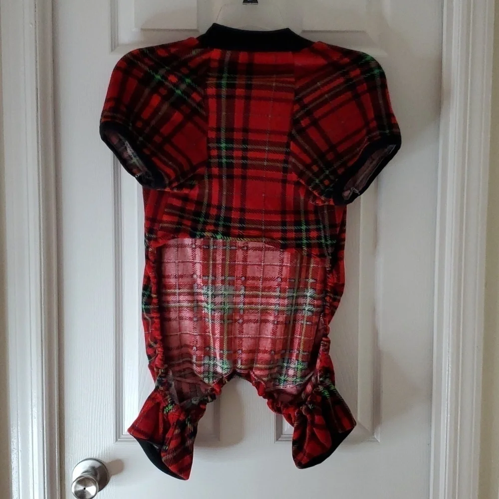 N/A plaid pajamas